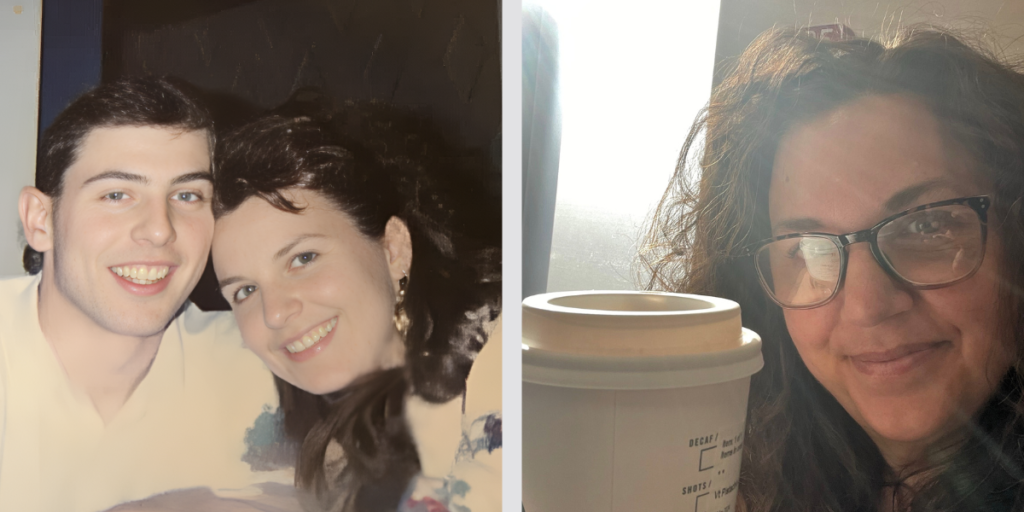 I met my younger self for coffee